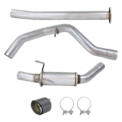 MBRP Armor Pro Cat Back Exhaust Carbon Fiber Tip Subaru WRX 2022-2025 | S48093CF