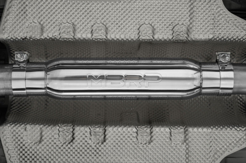 MBRP T304 SS 3in Cat-Back Exhaust Triple Center Outlet w/ Burnt Tips 23-25 Honda Civic Type R | S49023BE