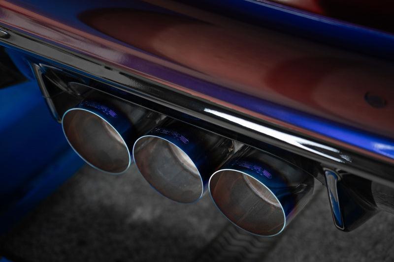 MBRP T304 SS 3in Cat-Back Exhaust Triple Center Outlet w/ Burnt Tips 23-25 Honda Civic Type R | S49023BE