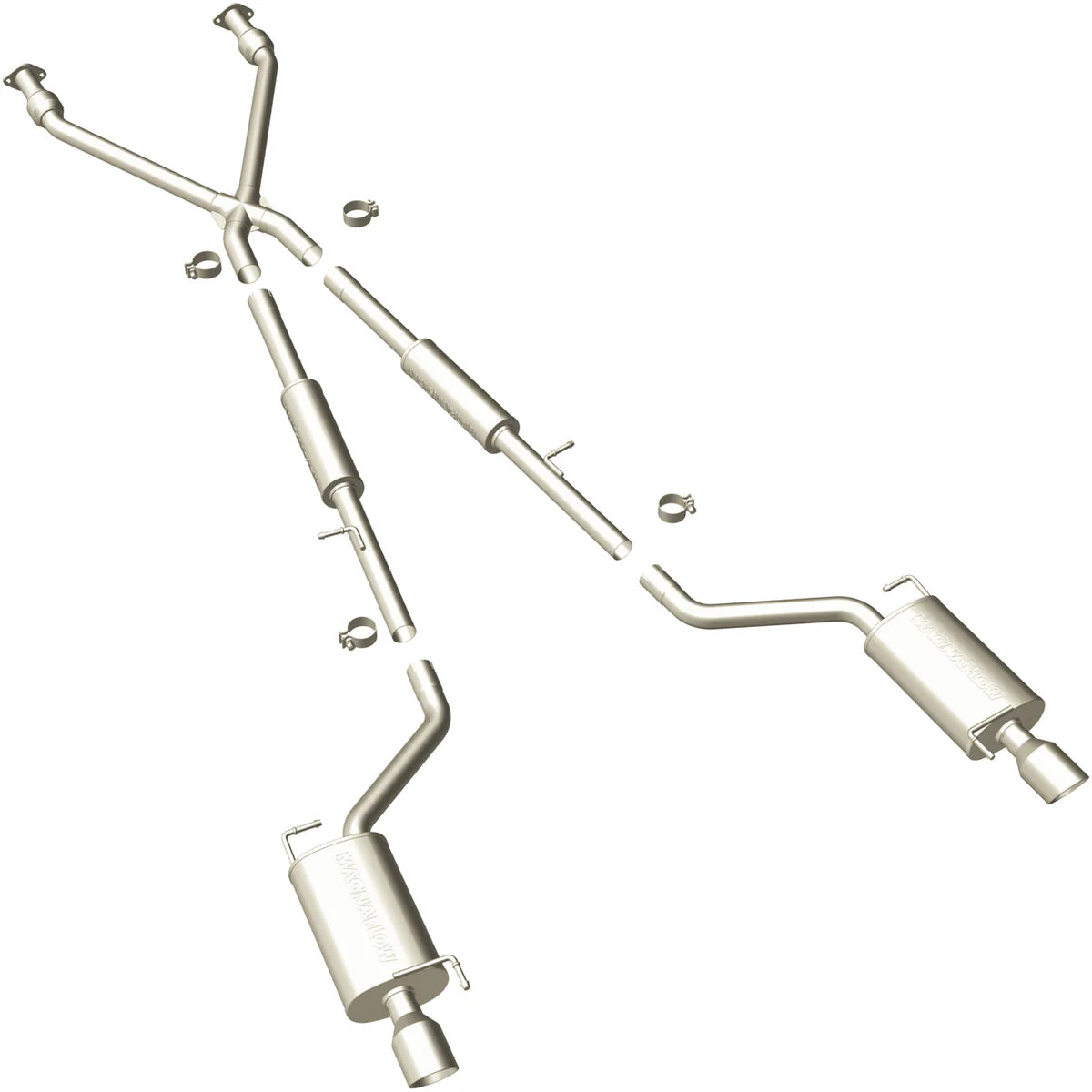 MagnaFlow Street Cat Back Exhaust Infiniti G35 Sedan 2007-2008 / G37 Sedan 2009-2013 | 16862