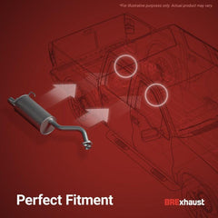 Magnaflow BRExhaust Direct-Fit Exhaust Muffler Kit Subaru Outback 2.5L / 3.0L 2001-2004 | 108-0086