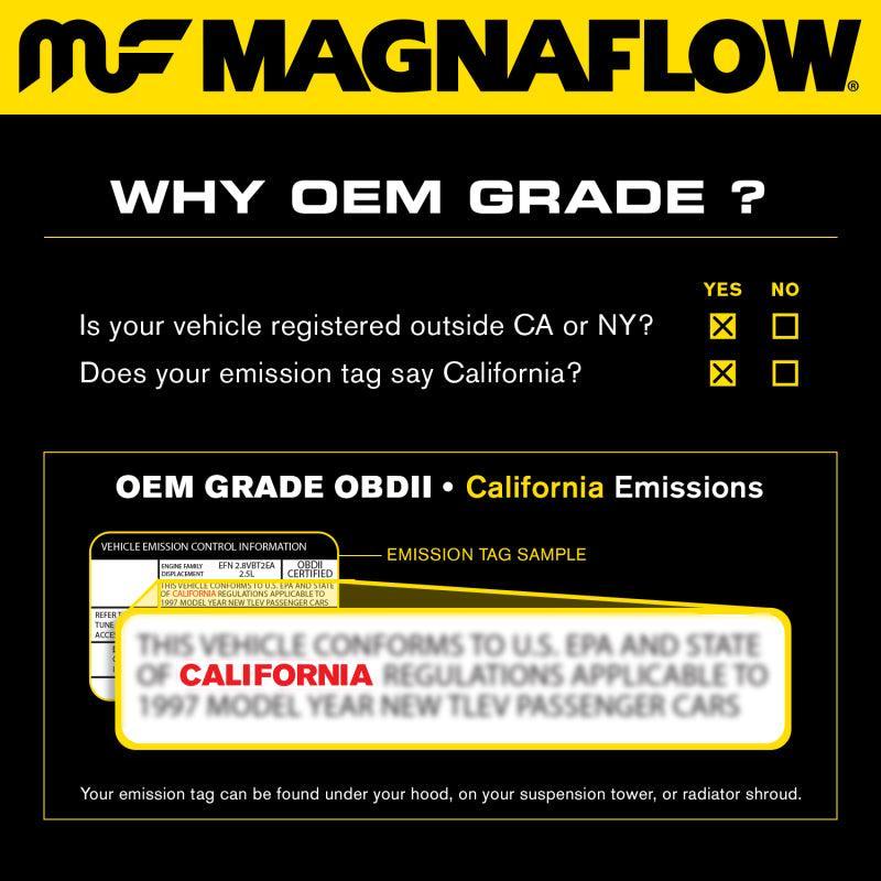 Magnaflow OEM Grade Direct Fit Catalytic Converter Subaru WRX 06-07 / Forester XT 06-08 | 51058