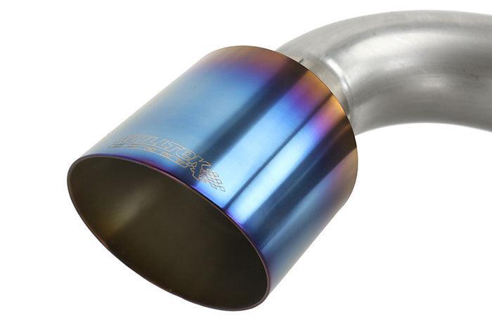 Milltek Front Pipe-Back Resonated with GT-115 Burnt Titanium Tips Axle Back Exhaust 2020-2024 Toyota Supra | SSXTY104
