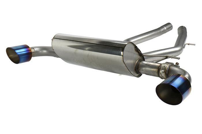 Milltek Front Pipe-Back Resonated with GT-115 Burnt Titanium Tips Axle Back Exhaust 2020-2024 Toyota Supra | SSXTY104