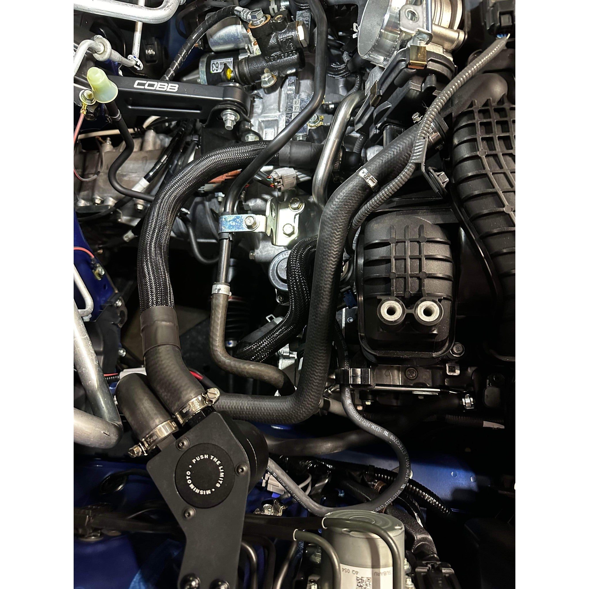 Mishimoto Baffled Oil Catch Can PCV Side Subaru WRX 22-25 | MMBCC-WRX-22P