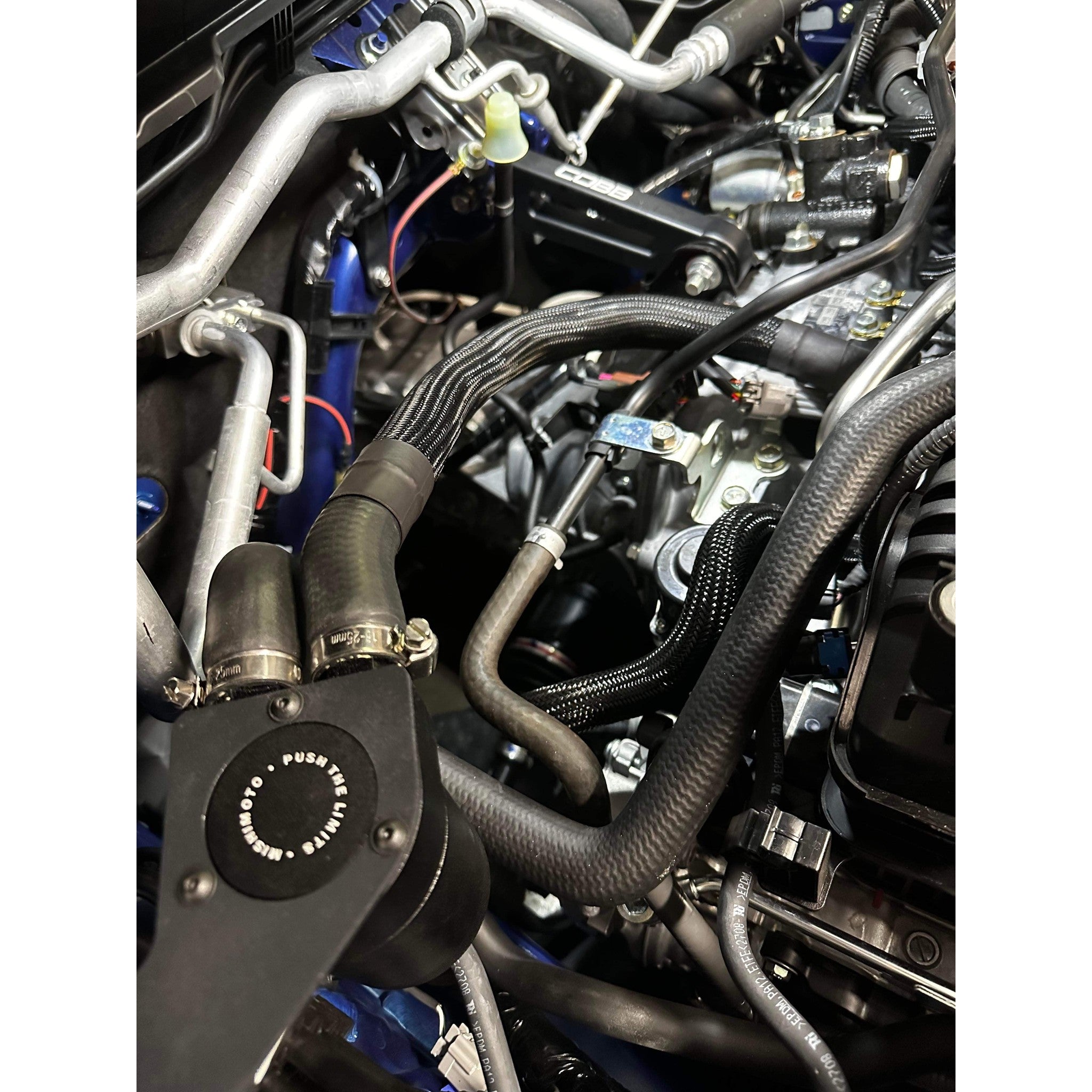 Mishimoto Baffled Oil Catch Can PCV Side Subaru WRX 22-25 | MMBCC-WRX-22P