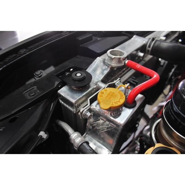 Mishimoto Black Aluminum Coolant Overflow Tank Subaru WRX 2008-2021 / STI 2008-2021 | MMRT-STI-08BK