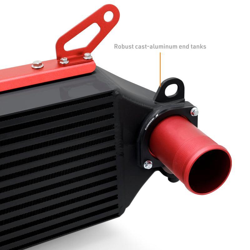 Mishimoto Intercooler & Pipe Kit Black Core w/ Red Pipes Toyota GR Corolla 2023-2025 | MMINT-GRC-23KBKRD