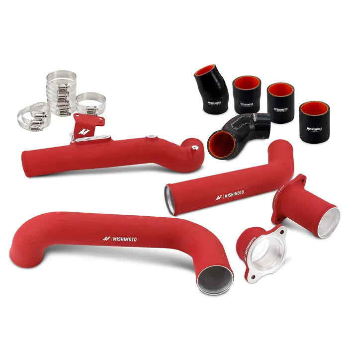 Mishimoto Intercooler Pipe Kit Red Honda Civic Si 2022-2026 | MMICP-CIV-22WRD