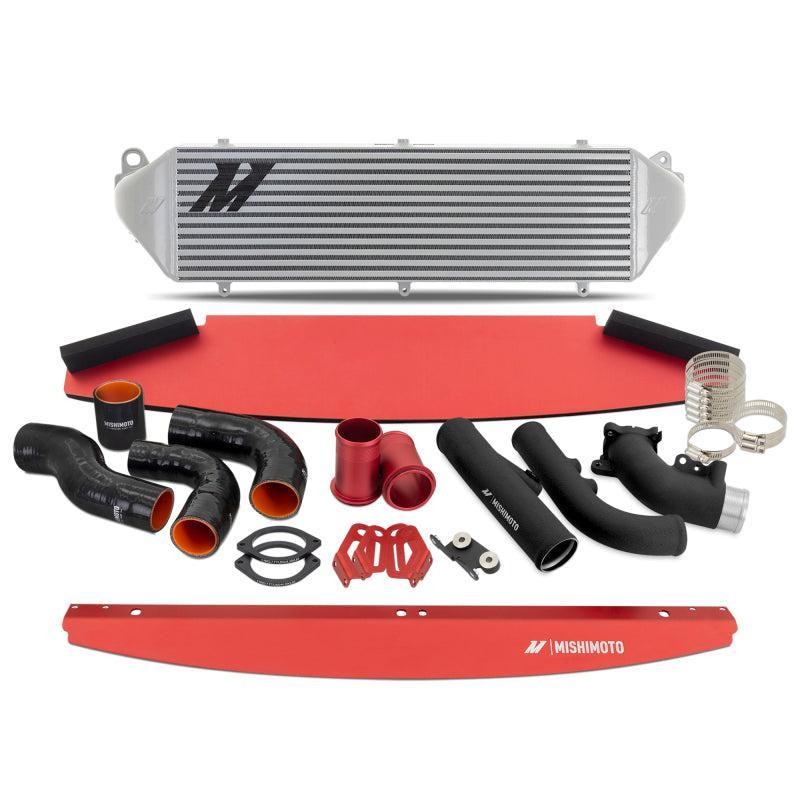 Mishimoto Intercooler & Pipe Kit Silver Core / Black Pipes Toyota GR Corolla 2023-2025 | MMINT-GRC-23KSLBK