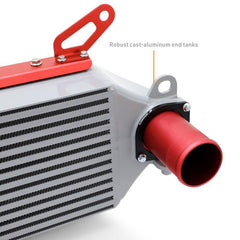 Mishimoto Intercooler & Pipe Kit Silver Core w/ Red Pipes Toyota GR Corolla 2023-2025 | MMINT-GRC-23KSLRD