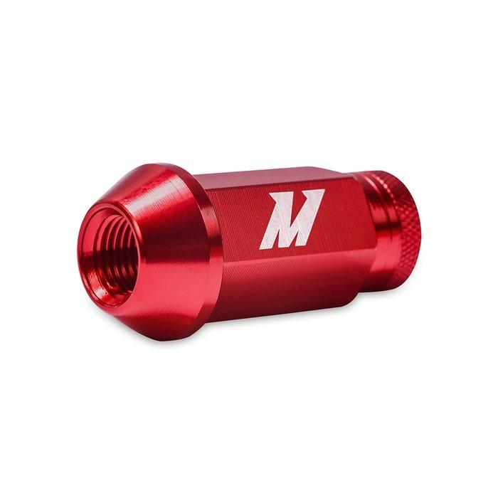 Mishimoto M12x1.25 Red Locking Lug Nuts 20 Piece Set | MMLG-125-20LRD