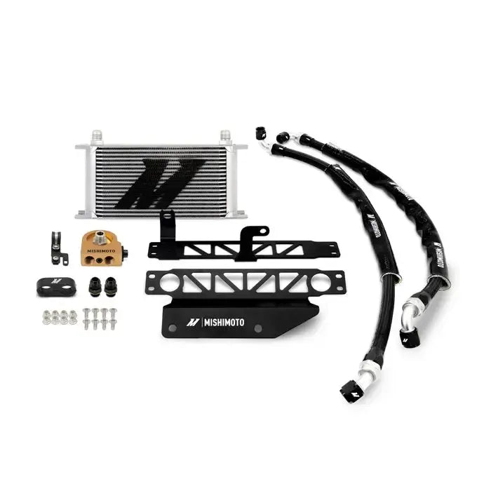 Mishimoto Oil Cooler Kit Silver Honda Civic Type R 2023-2025 | MMOC-CTR-23TSL