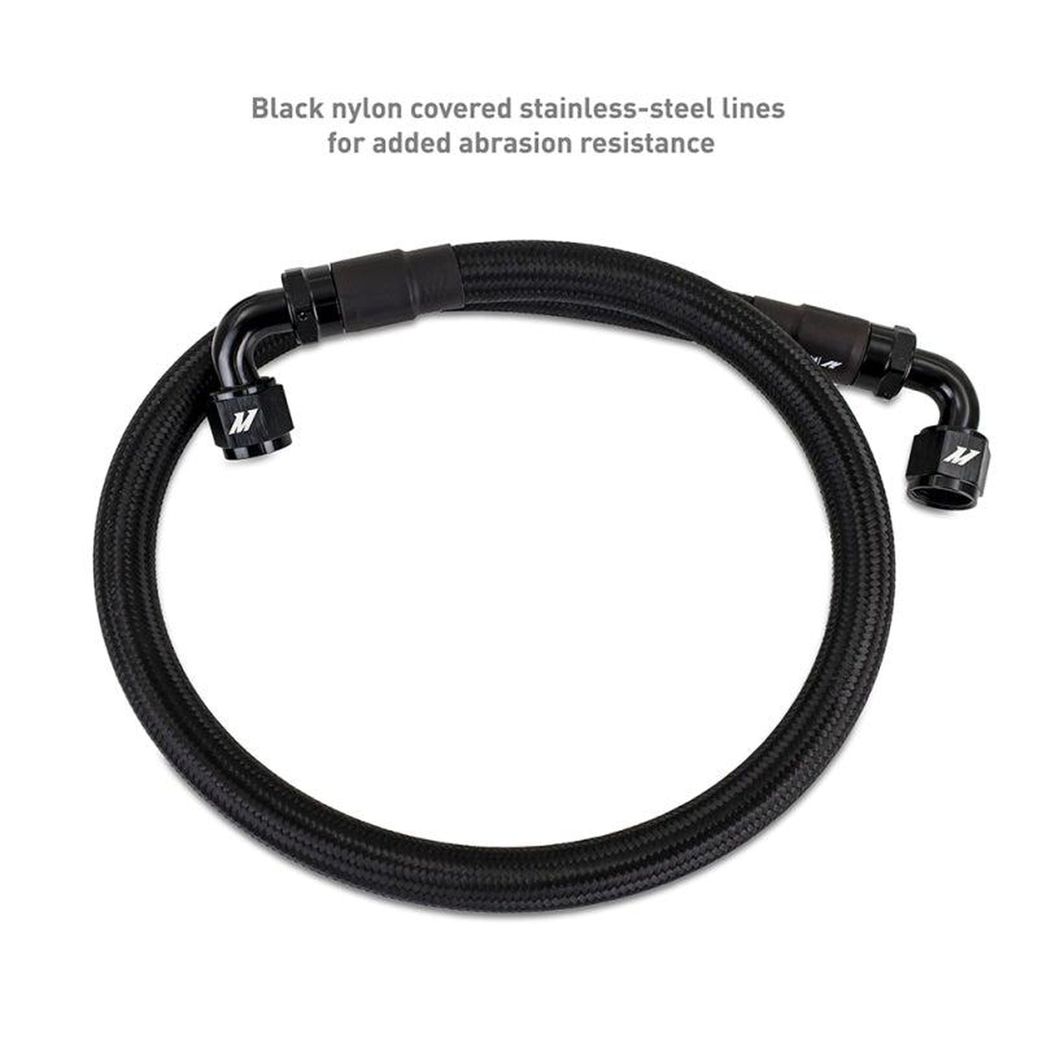 Mishimoto Oil Cooler Kit Thermostatic Black Subaru BRZ / Toyota GR86 22-25 | MMOC-BRZ-22TBK