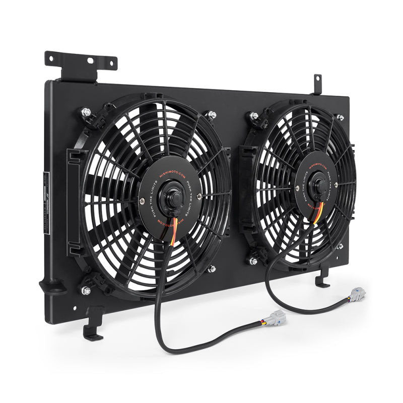 Mishimoto PNP Aluminum Fan Shroud Black Subaru WRX / STI 2008-2015 | MMFS-STI-08PBK