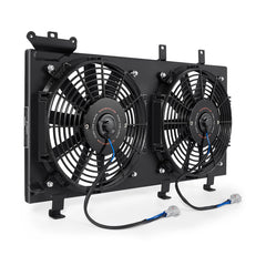 Mishimoto PNP Aluminum Fan Shroud Kit Black Subaru WRX / STI 2002-2007 | MMFS-WRX-01PBK