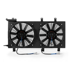 Mishimoto PNP Aluminum Fan Shroud Kit Black Subaru WRX / STI 2002-2007 | MMFS-WRX-01PBK
