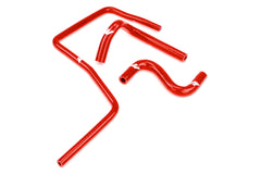 Mishimoto Red Silicone Ancillary Hoses Subaru STI 2004-2007 / WRX 2006-2007 | MMHOSE-SUB-ANC4RD