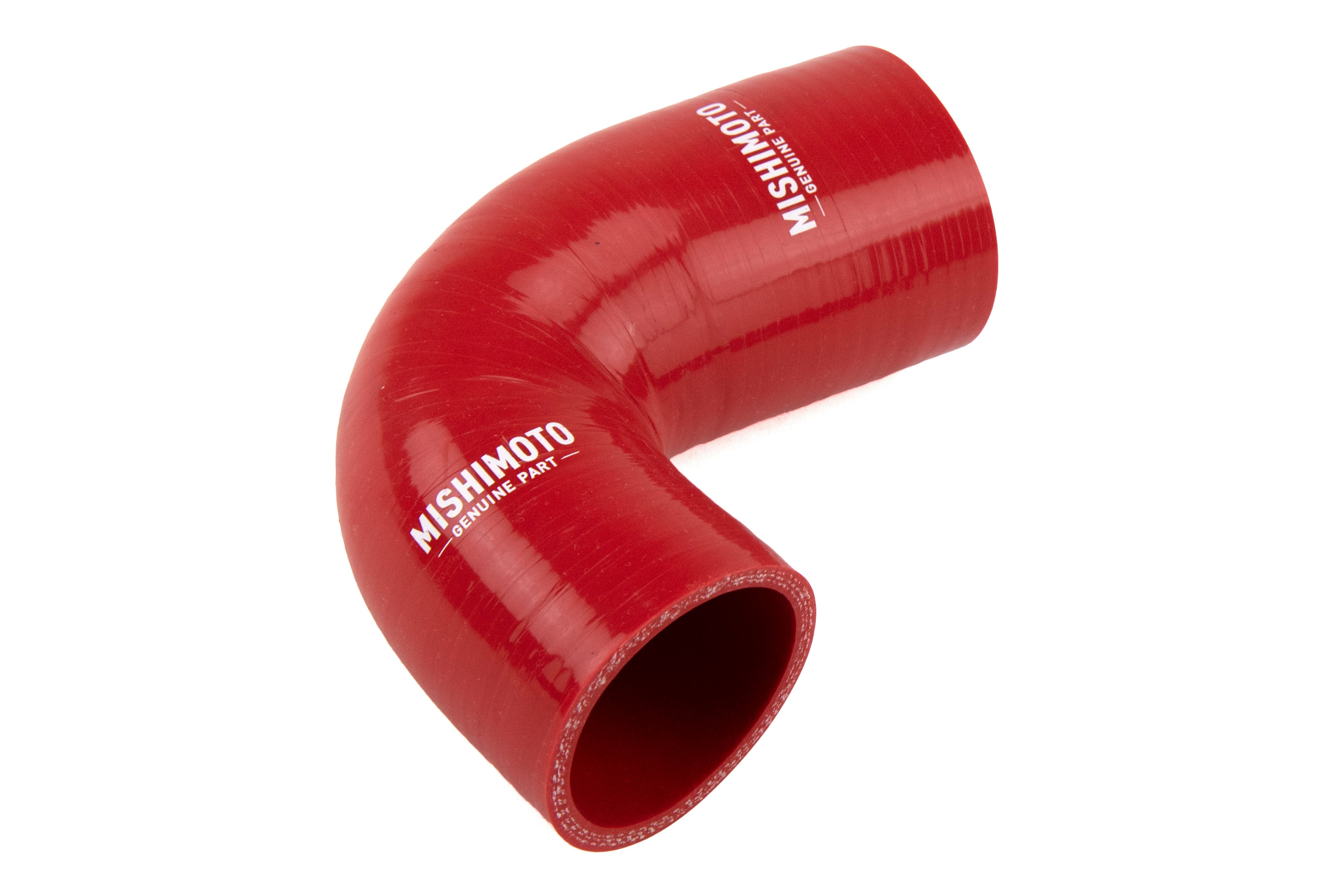 Mishimoto Red Silicone Intercooler Hose Kit Subaru STI 2004-2007 | MMHOSE-SUB-INT4RD