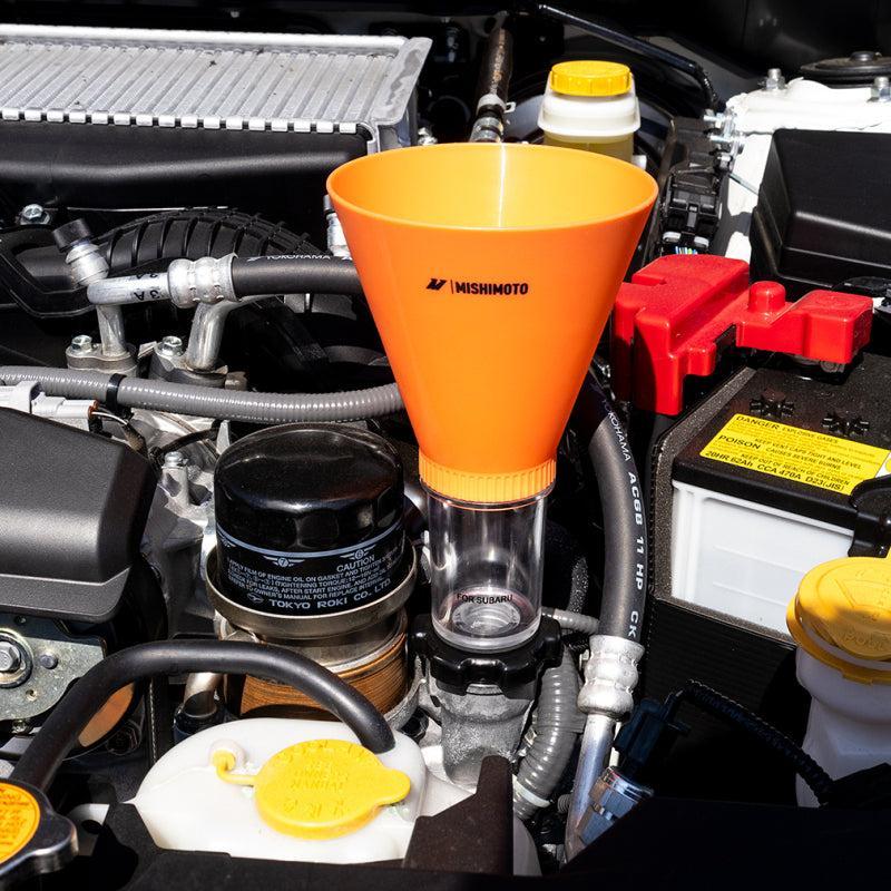 Mishimoto Screw On Oil Funnel Subaru Kit | MMTL-SOOF-SUB