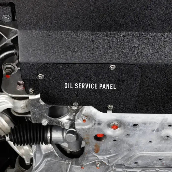 Mishimoto Skid Plate Engine Wrinkle Black Nissan Z 2023-2025 | MMSD-Z-23WBK
