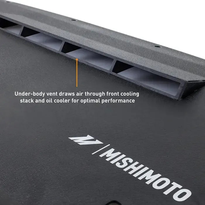 Mishimoto Skid Plate Engine Wrinkle Black Nissan Z 2023-2025 | MMSD-Z-23WBK