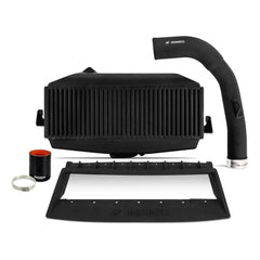 Mishimoto Top Mount Intercooler Kit Black Core Black Pipes Subaru WRX 2022-2026 | MMTMIC-WRX-22KBKBK
