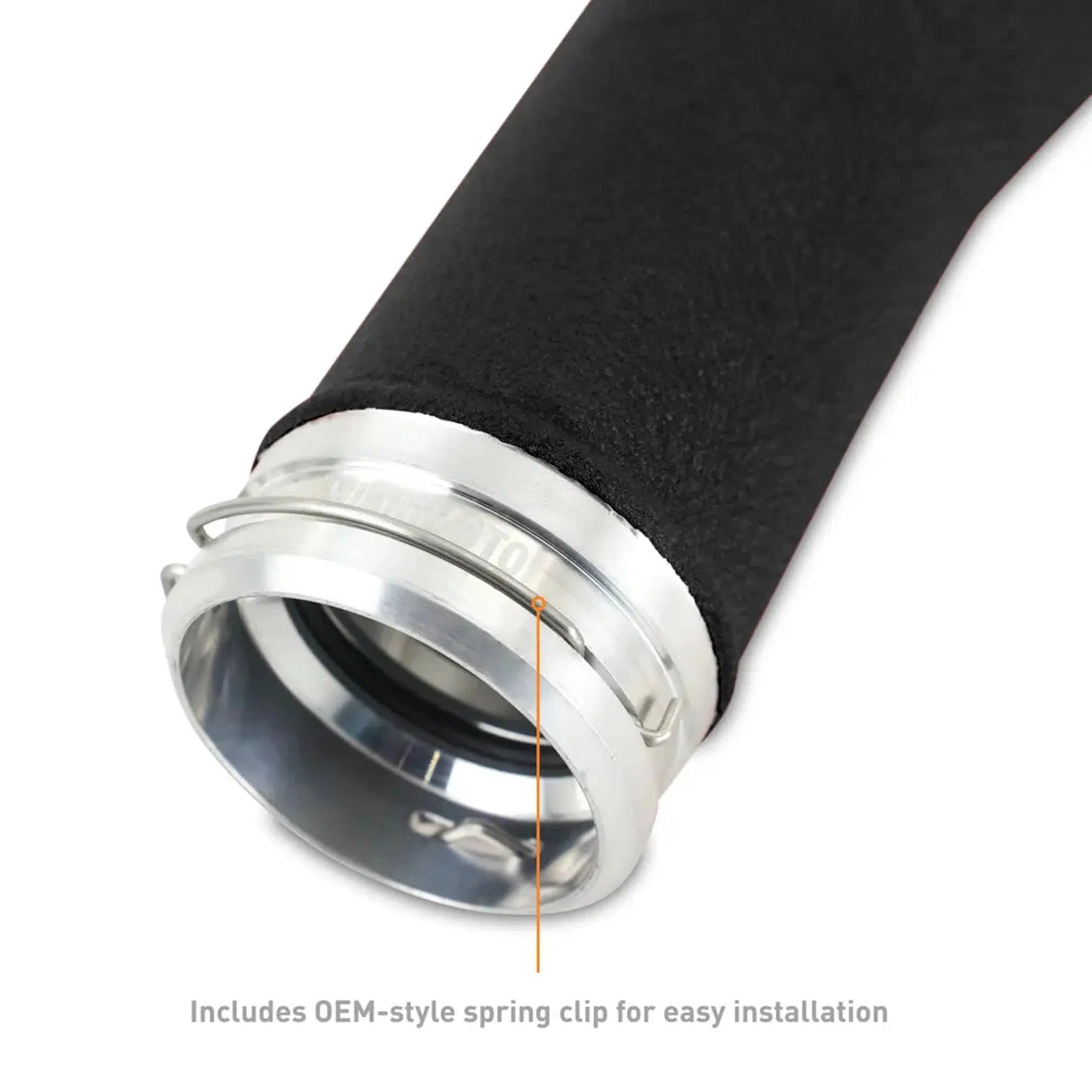 Mishimoto Top Mount Intercooler Kit Silver Core Black Pipes Subaru WRX 2022-2026 | MMTMIC-WRX-22KSLBK