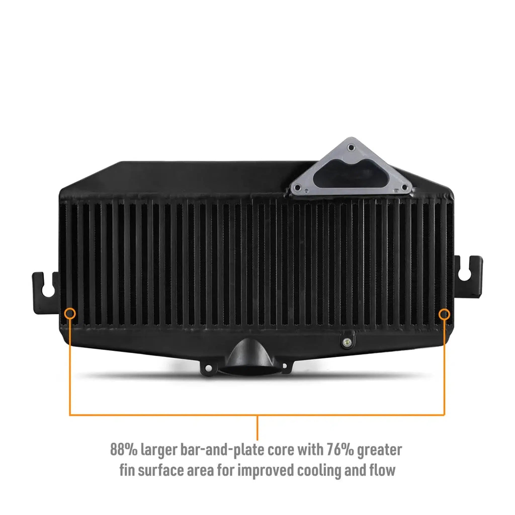 Mishimoto Top Mount Intercooler Subaru WRX 2022-2026 - Black Core | MMTMIC-WRX-22BK