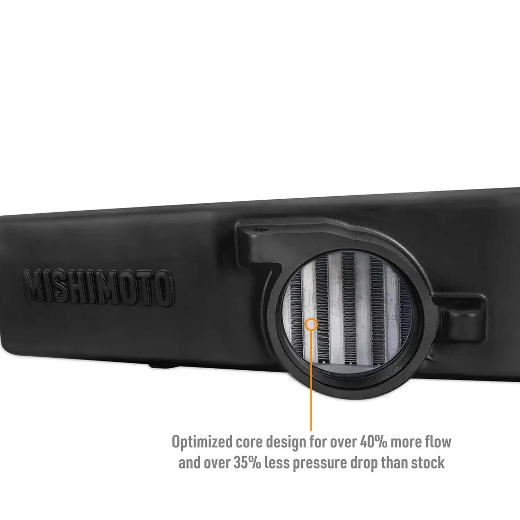 Mishimoto Top Mount Intercooler Subaru WRX 2022-2026 - Black Core | MMTMIC-WRX-22BK