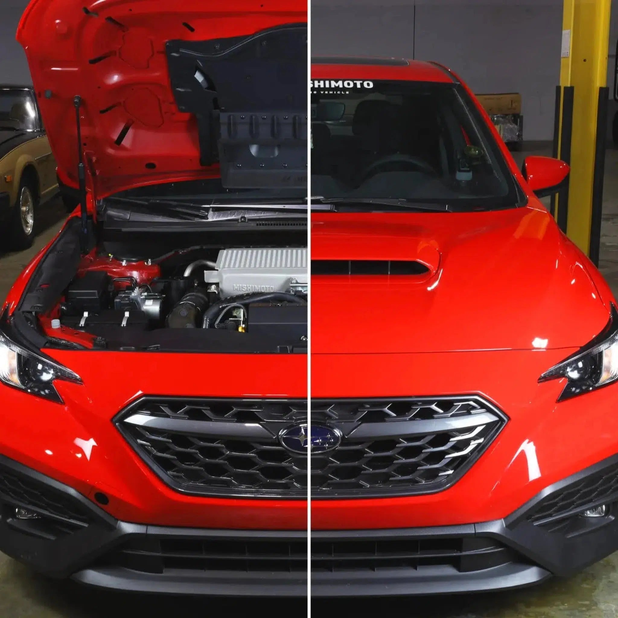 Mishimoto Top Mount Intercooler Subaru WRX 2022-2026 - Silver Core