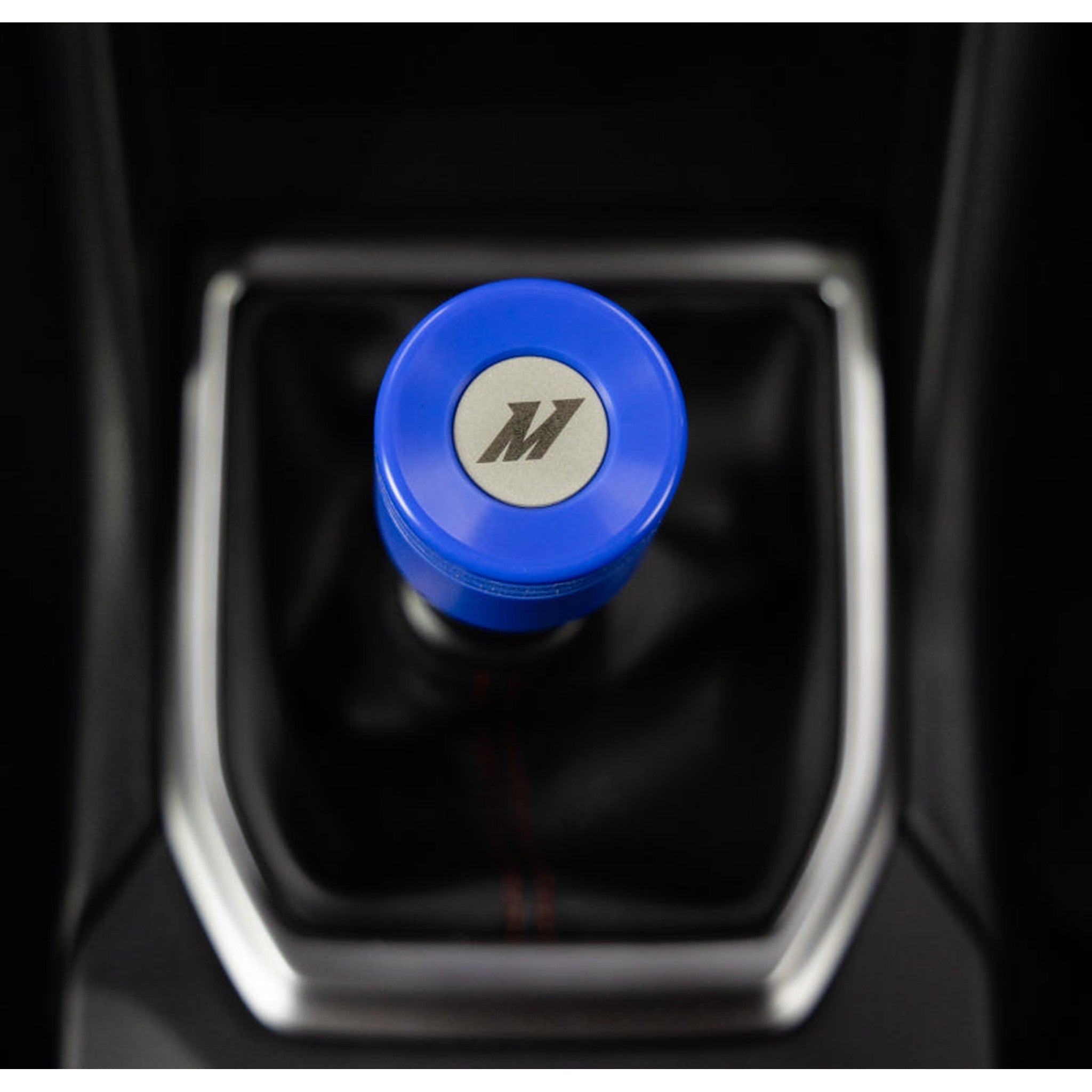 Mishimoto Weighted Shift Knob WRB w/ Silver Core Subaru WRX 2022-2026 | MMSK-WRX-22WRB