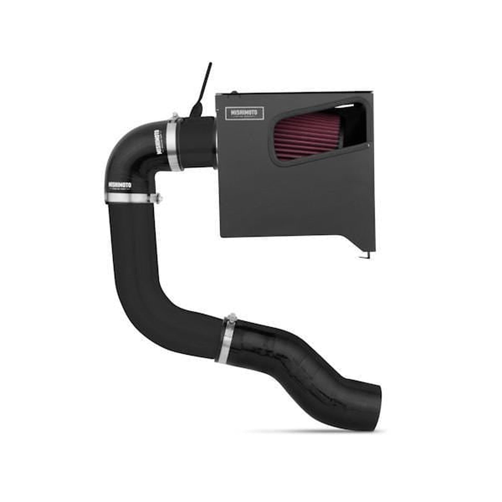 Mishimoto Wrinkle Black Cold Air Intake Kit w/ Box Subaru WRX 2015-2021 | MMAI-WRX-15BWBK
