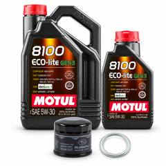 Motul Oil Change Kit 8100 ECO-LITE 5W-30 6L Subaru BRZ 2013–2020
