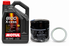 Motul Oil Change Kit 8100 X-CESS Gen 2 5W-40 5L Subaru Legacy Non-Turbo 2010–2012