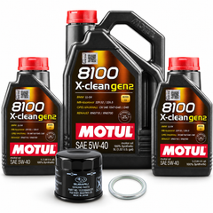 Motul Oil Change Kit 8100 X-CLEAN Gen 2 5W-40 7L Subaru Legacy 3.6R / Outback 3.6R 2010–2019