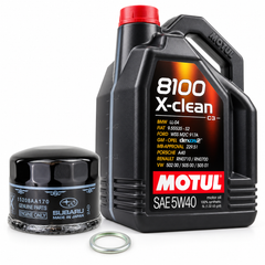 Motul Oil Change Kit 8100 X-CLEAN Gen 1 5W-40 5L Subaru WRX 2022–2026