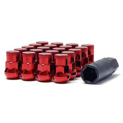 Muteki SR35 Closed-Ended Lug Nuts 12x1.50mm Red