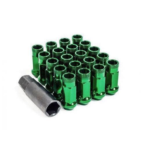 Muteki SR48 Open-Ended Lug Nuts 12x1.25mm Green