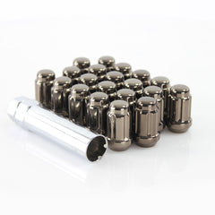 [OPEN BOX] Muteki Super Tuner Closed-Ended Black Chrome Lug Nuts 12x1.25mm | 41885T - Default Title