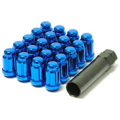 Muteki Super Tuner Closed-Ended Blue Lug Nuts 12x1.25mm | 41885U