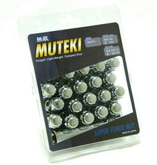 Muteki Super Tuner Closed-Ended Lug Nuts 12X1.50 Chrome