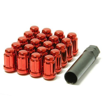 Muteki Super Tuner Closed-Ended Lug Nuts 12X1.50 Red