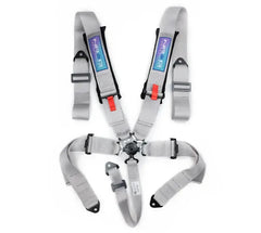 NRG 5PT 3in. Seat Belt Harness / Cam Lock - Silver | SBH-B6PCSL