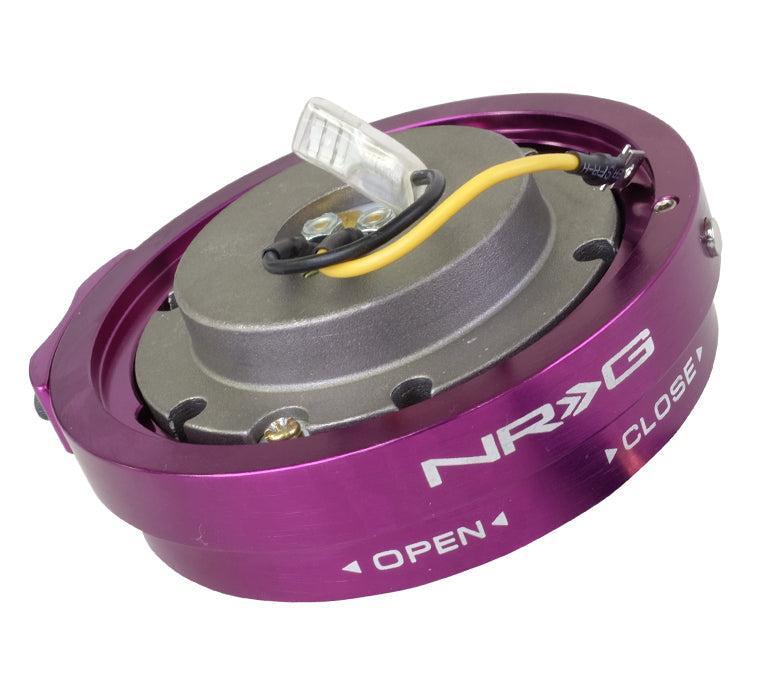 NRG Thin Quick Release Kit Purple | SRK-400PP