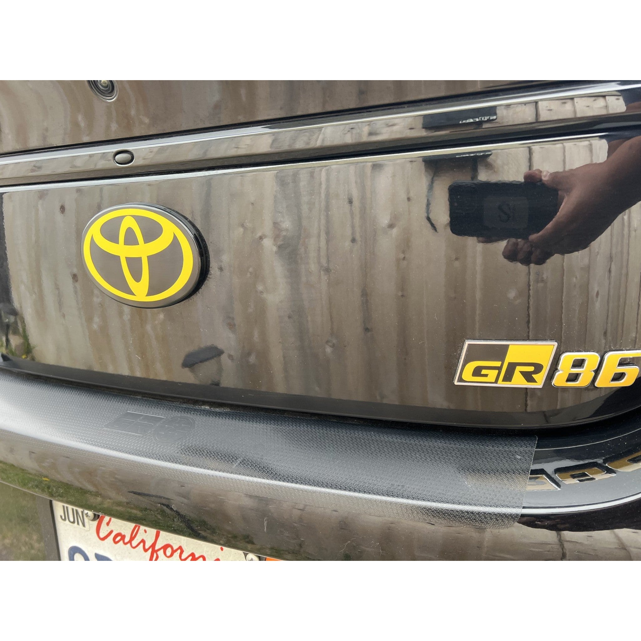 NTBVinyls Toyota Emblem Overlays Toyota GR86 2022-2026