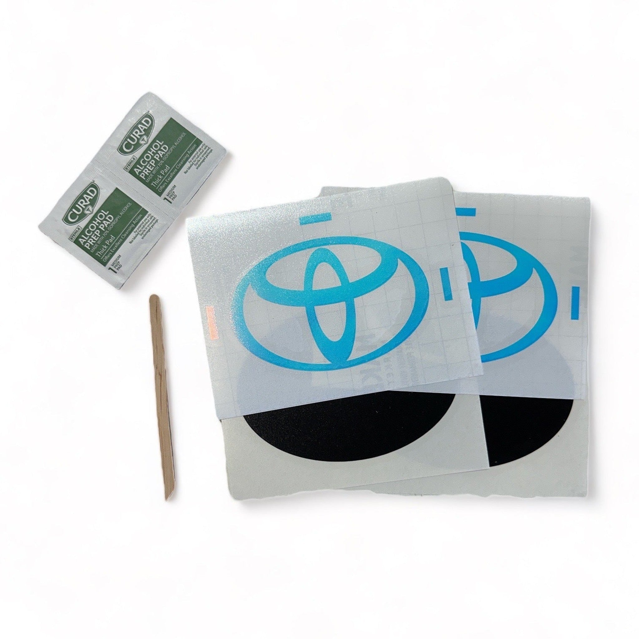 NTBVinyls Toyota Emblem Overlays Toyota GR86 2022-2026