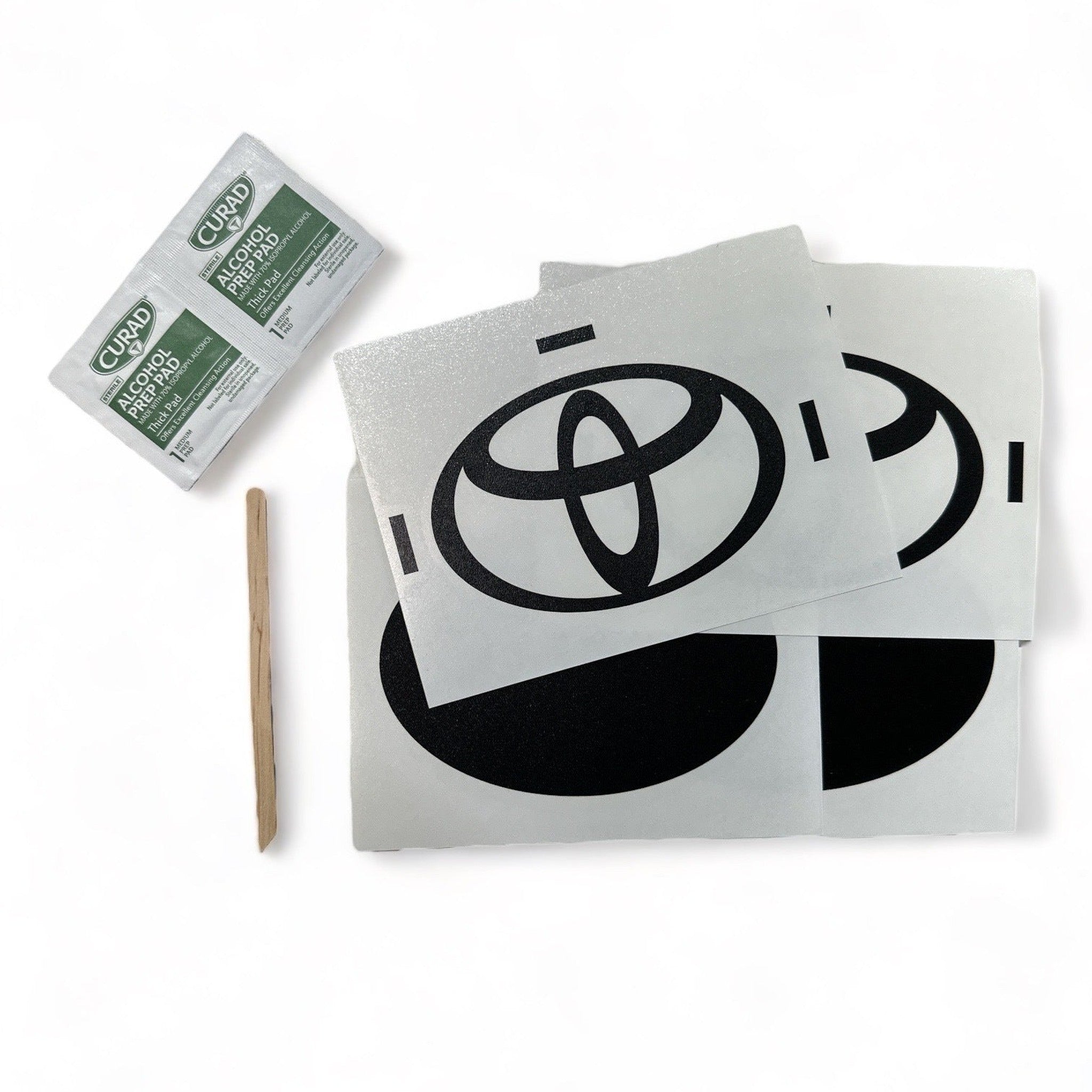 NTBVinyls Toyota Emblem Overlays Toyota GR86 2022-2026