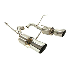 Nameless Performance Axleback Exhaust Subaru Forester XT 2014-2017 5in Mufflers 4in Single Wall Tips