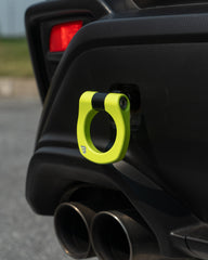 BilletWorkz Tow Hook - Subaru WRX 2022+ Rear - Neon Yellow | BW-TOW-SUB-VB-R-NYEL
